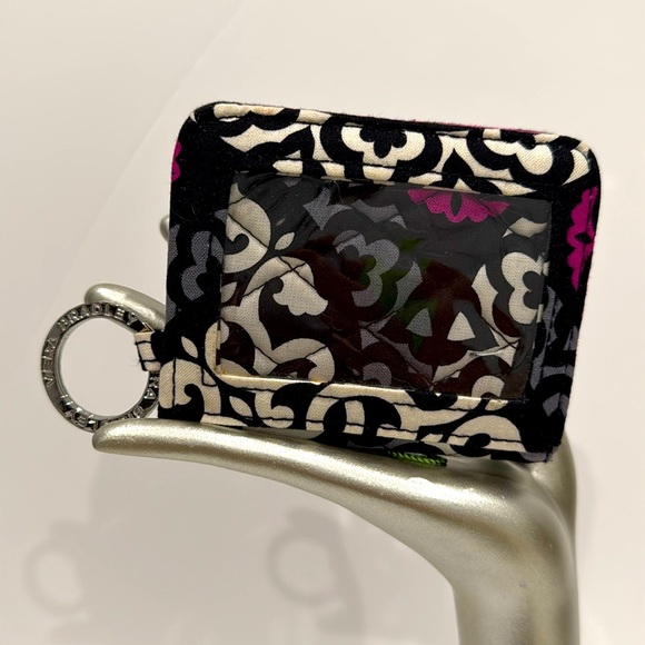 Vera Bradley Campus Double ID Canterberry Magenta - Picture 1 of 5